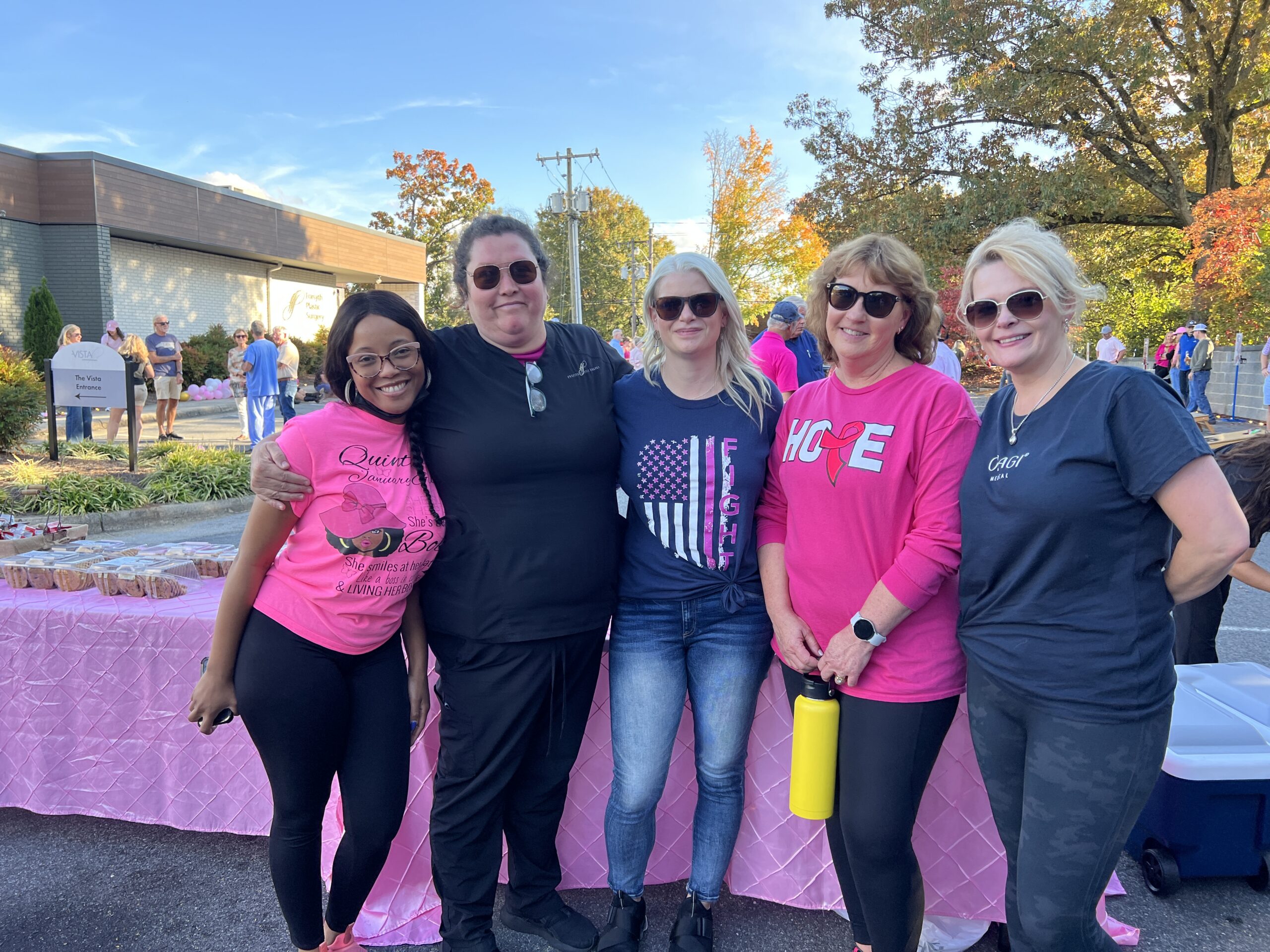 Guests at a past Pink with Purpose event